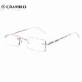 beautiful rimless optical glasses frames